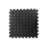 RUB MAT 350X350 BLACK I-LOC