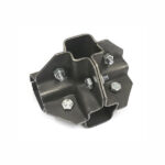 SQUARE TUBE JOINT CNR 4way 25mm