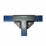 SQUARE TUBE JOINT TEE 25mm