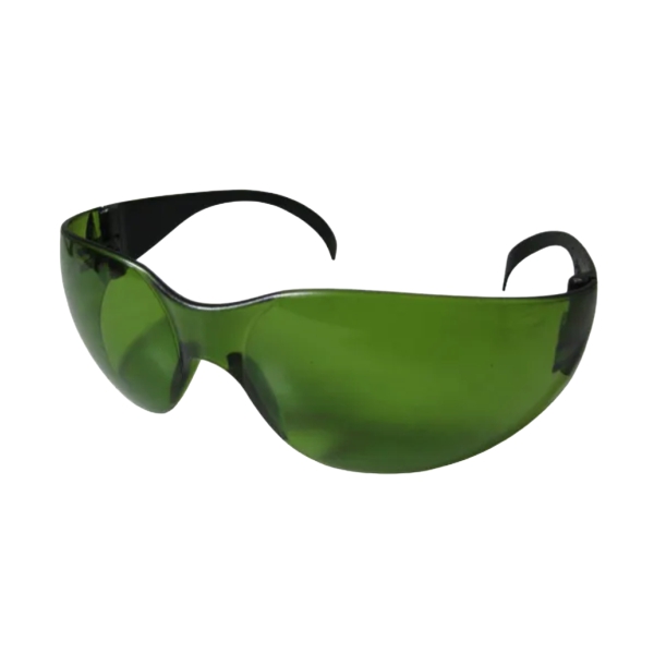 D/V SAFETY GLASSES GREEN