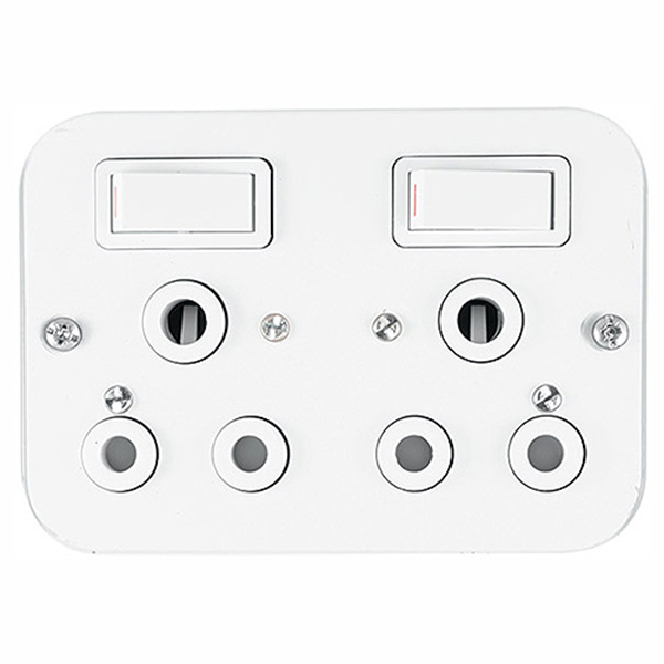 C/TREE IND SURF SOC 2X16A 1350W C/TREE IND SURF SOC 2X16A 1350W