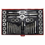 TAP & DIE SET 40P HSS RED BOX JAVELIN TAP & DIE SET 40P HSS RED BOX JAVELIN
