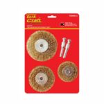 WIRE WHEEL BRUSH SET 3PC
