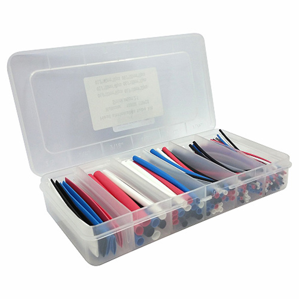 Assorted heat shrink col 170pc Assorted heat shrink col 170pc