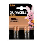 BATTERY AAA 4PC DURACELL
