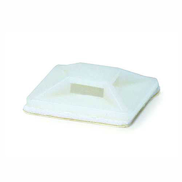 Cable tie mnt sq 19x19 4pc cle Cable tie mnt sq 19x19 4pc cle