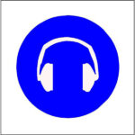 SIGN 290X290 EAR PROTECTION SIGN 290X290 EAR PROTECTION