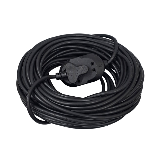EXT CABLE CW PLUG 10A 10MT BLACK EXT CABLE CW PLUG 10A 10MT BLACK