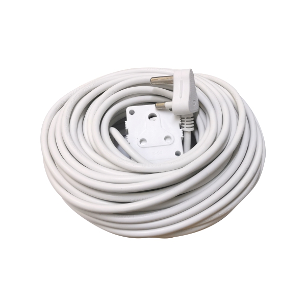 EXT CABLE CW PLUG 16A 20MT WHITE EXT CABLE CW PLUG 16A 20MT WHITE
