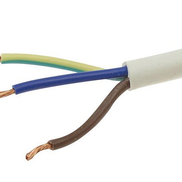 FLEX CABLE 3C 2.5MM WHITE P/MT FLEX CABLE 3C 2.5MM WHITE P/MT