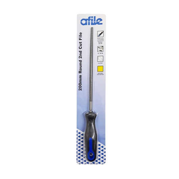 2CUT ROUND FILE 200MM AFILE