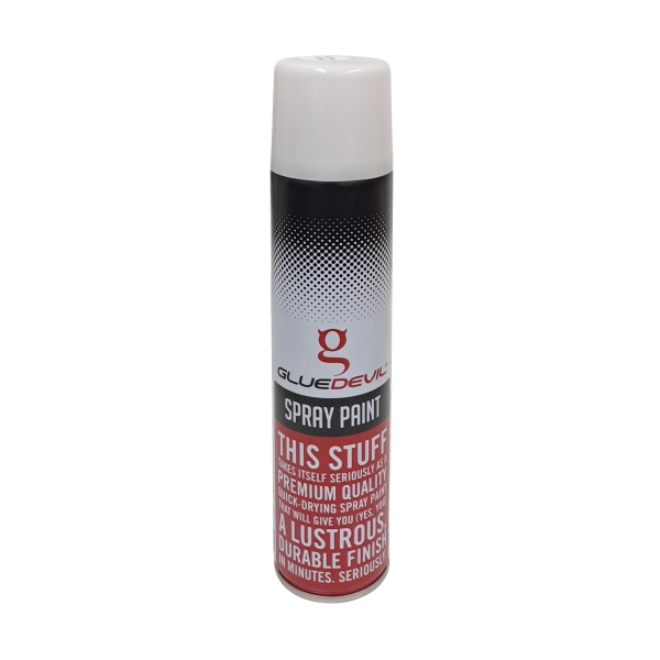 S/PAINT PEARL WHI 300ml GLUE DEVIL S/PAINT PEARL WHI 300ml GLUE DEVIL