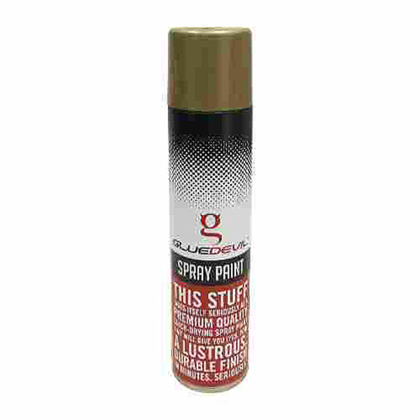 S/PAINT R/P GOLD 300ML GLUE DEVIL S/PAINT R/P GOLD 300ML GLUE DEVIL