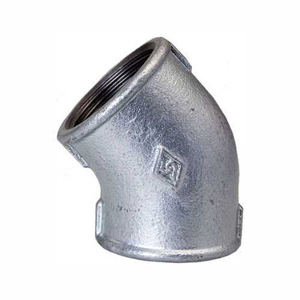ELBOW 45DEG D/F 1/2 GALV ELBOW 45DEG D/F 1/2 GALV