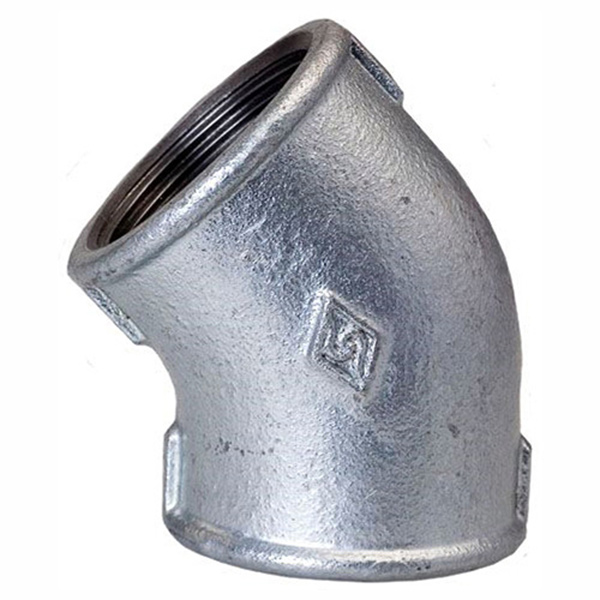 ELBOW 45DEG D/F 2 GALV ELBOW 45DEG D/F 2 GALV