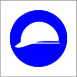 SIGN 290X290 HARD HAT SIGN 290X290 HARD HAT