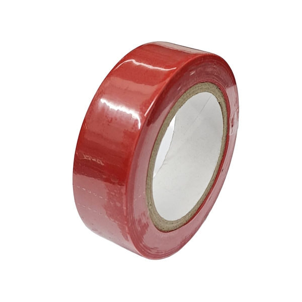 Ins tape pvc 10mt red omega Ins tape pvc 10mt red omega
