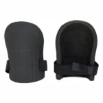 KNEE PADS BLACK FOAM PAIR