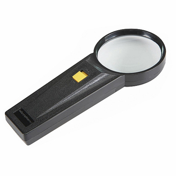 MAG GLASS HAND 90MM W/LIGHT MAG GLASS HAND 90MM W/LIGHT