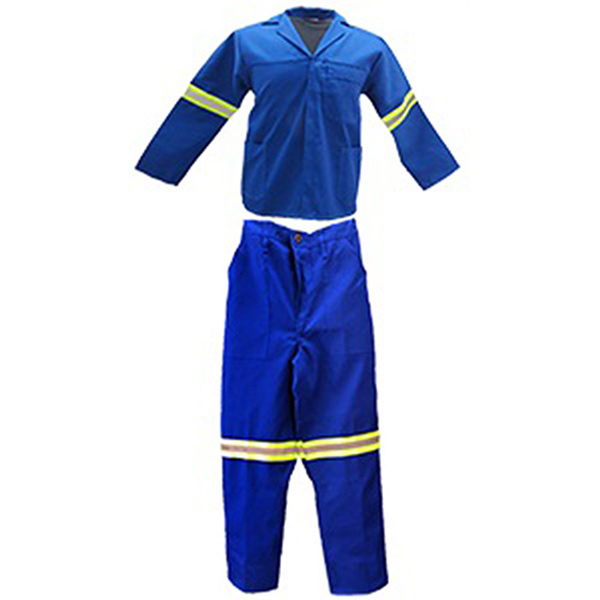 OVERALL R/BLUE REF 38C 34W 2PC OVERALL R/BLUE REF 38C 34W 2PC