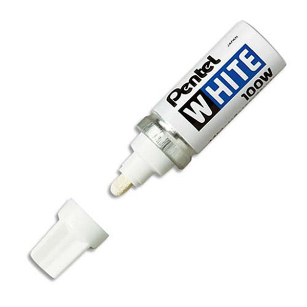 PENTEL WHITE MARKER 100W PENTEL WHITE MARKER 100W