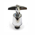 PILLAR TAP HEAD ONLY BLUE 1/2 CHR PL