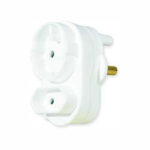 PLUG AD 5 TO 16 1xRND 1xREC SLOT