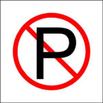 SIGN 150X150 PLASTIC GS4 NO PARK