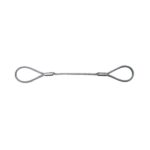 WIRE ROPE SLING 10MM X 2.0MT EYE TO EYE 1TON