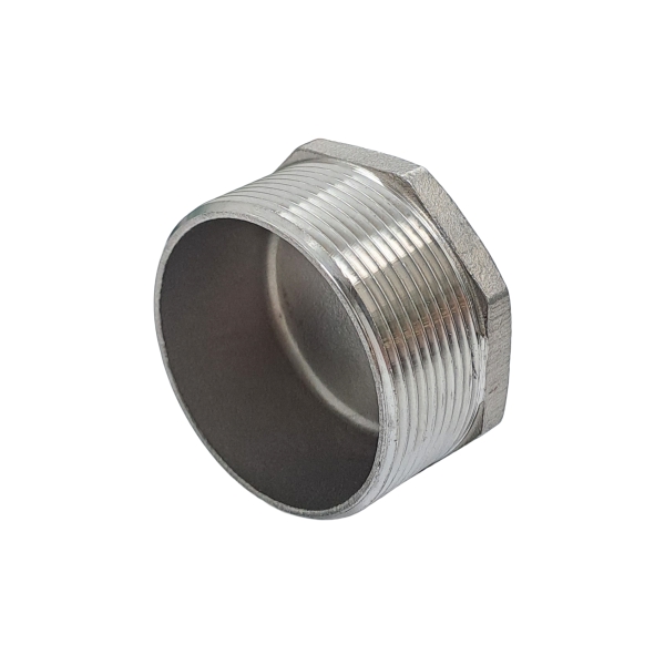 S/st plug hollow 2" S/st plug hollow 2"