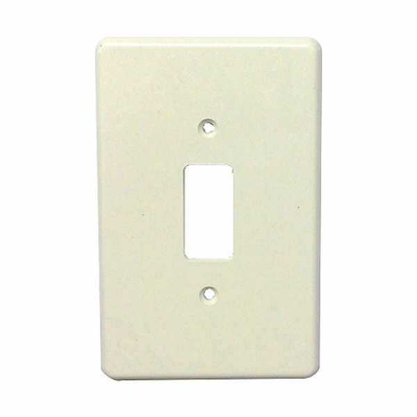 SWITCH COVER PLATE 1W STEEL C/TREE SWITCH COVER PLATE 1W STEEL C/TREE
