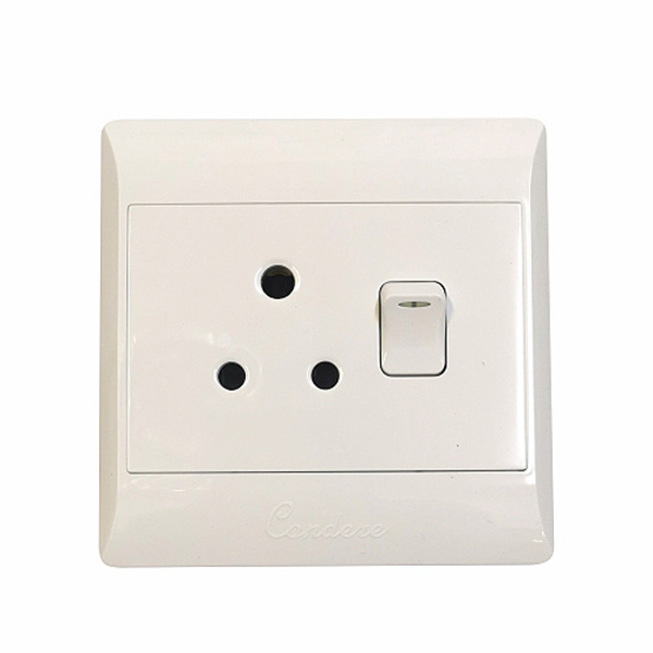 SOCKET & COV SGL 1X15AMP COMP 4X4 SOCKET & COV SGL 1X15AMP COMP 4X4