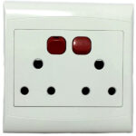 SOCK&COV RED DEDICATED COMP 2X15A 4X4 SOCK&COV RED DEDICATED COMP 2X15A 4X4
