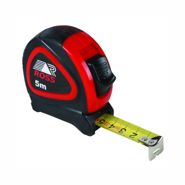 TAPE MEASURE STEEL 5X25MM ROSS TAPE MEASURE STEEL 5X25MM ROSS