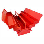 TOOL BOX METAL RED 5TIER OMEGA