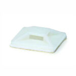 CABLE TIE MNT SQ 19X19 4PC CLE CABLE TIE MNT SQ 19X19 4PC CLE