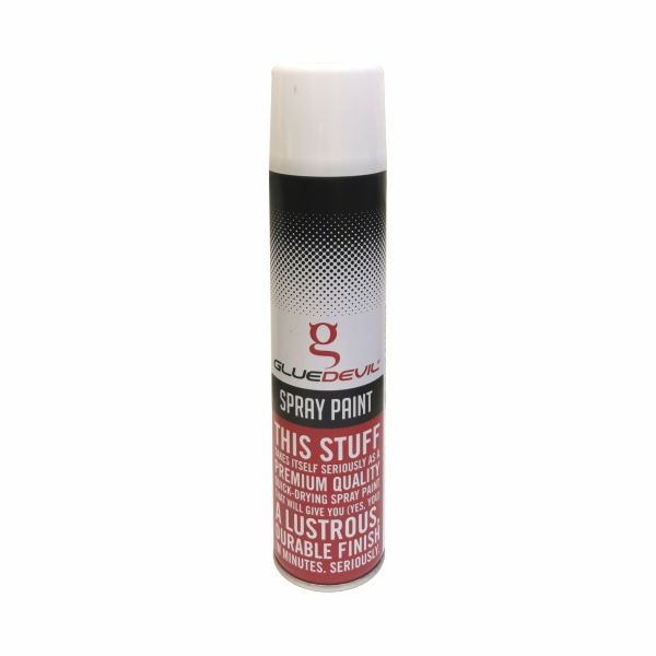 S/PAINT SATIN WHITE 300ml GD S/PAINT SATIN WHITE 300ml GD