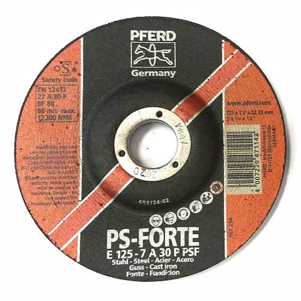 GR DISC STEEL 125-7 PSF PFERD GR DISC STEEL 125-7 PSF PFERD
