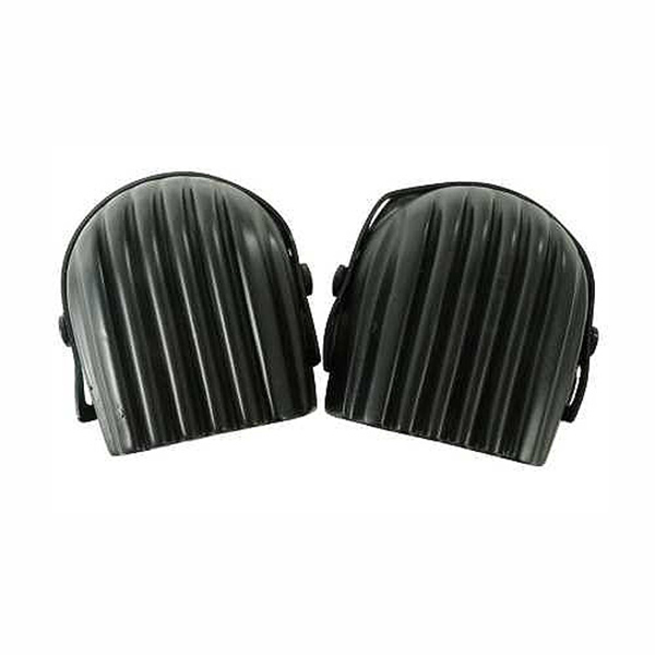 KNEE PADS BLACK PLASTIC PAIR KNEE PADS BLACK PLASTIC PAIR