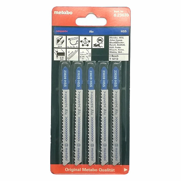 J/S BL ALU HSS 3-15MM 3" METABO J/S BL ALU HSS 3-15MM 3" METABO