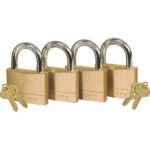 P/LOCK MASTER 50mm KEY ALIKE 4pc P/LOCK MASTER 50mm KEY ALIKE 4pc