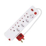 MPLUG 8WAY HIGH SURGE WHITE