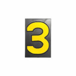 PLASTIC NUMBER SML NO: 3