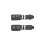 PZ IMPACT BIT 2 X 25MM 2PC T/C