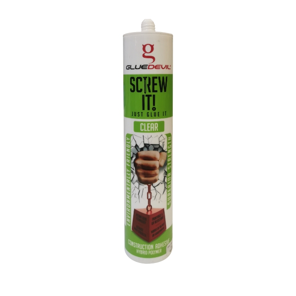 SCREW IT 290ML CLEAR GLUE DEVIL SCREW IT 290ML CLEAR GLUE DEVIL