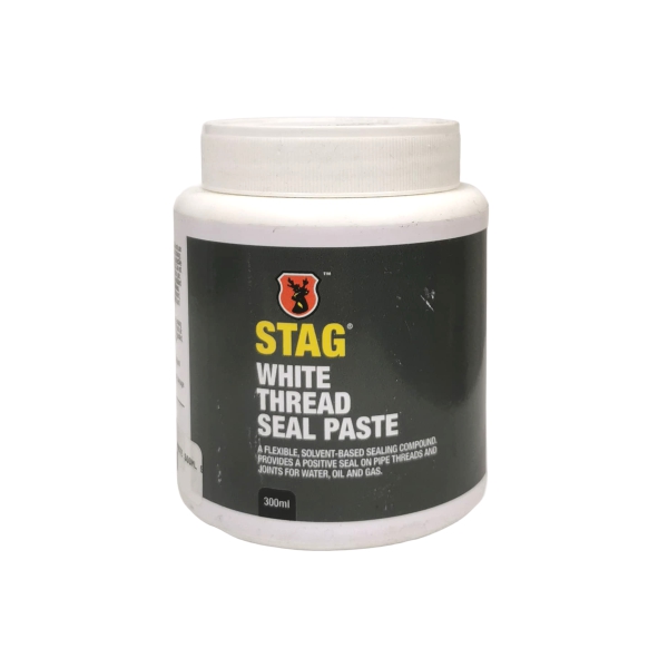 WHITE THREAD SEAL PASTE 300ML STAG WHITE THREAD SEAL PASTE 300ML STAG
