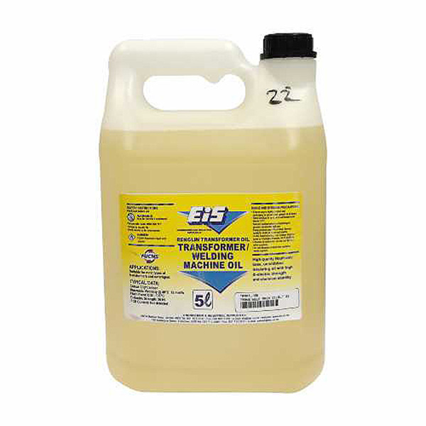 TRANSFORMER/WELD MACH OIL 5LT (22) TRANSFORMER/WELD MACH OIL 5LT (22)