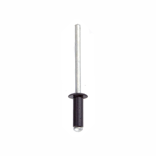 DOME ALUM RIVET BLK 4.8 X 12 DOME ALUM RIVET BLK 4.8 X 12