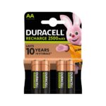BATTERY RE-CH AA 4P DURACELL BATTERY RE-CH AA 4P DURACELL