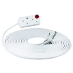 EXT CABLE CW PLUG 10A 5MT WHITE EXT CABLE CW PLUG 10A 5MT WHITE